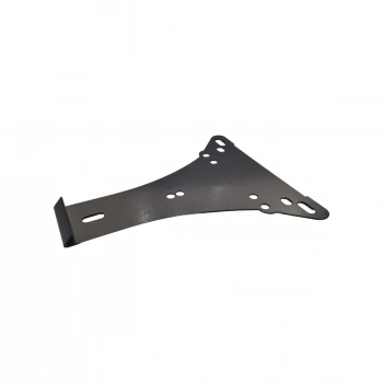 Suporte De Placa Moto Anti Quebra, Anti Vibração Aço Carbono