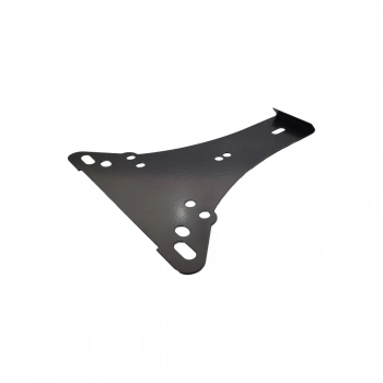 Suporte De Placa Moto Anti Quebra, Anti Vibração Aço Carbono