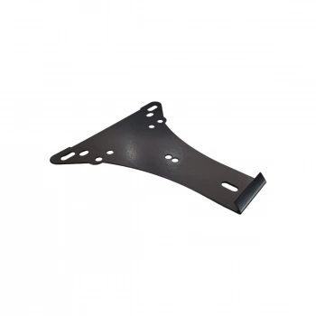 Suporte De Placa Moto Anti Quebra, Anti Vibração Aço Carbono